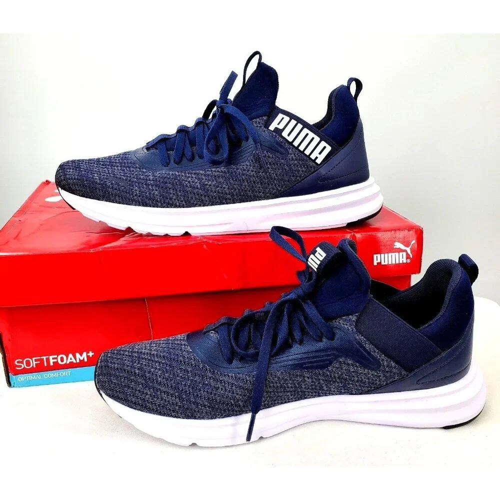 Puma 8.5 Men Sneakers Athletic Enzo Beta V3 Slip-on Running Activewear Shoes